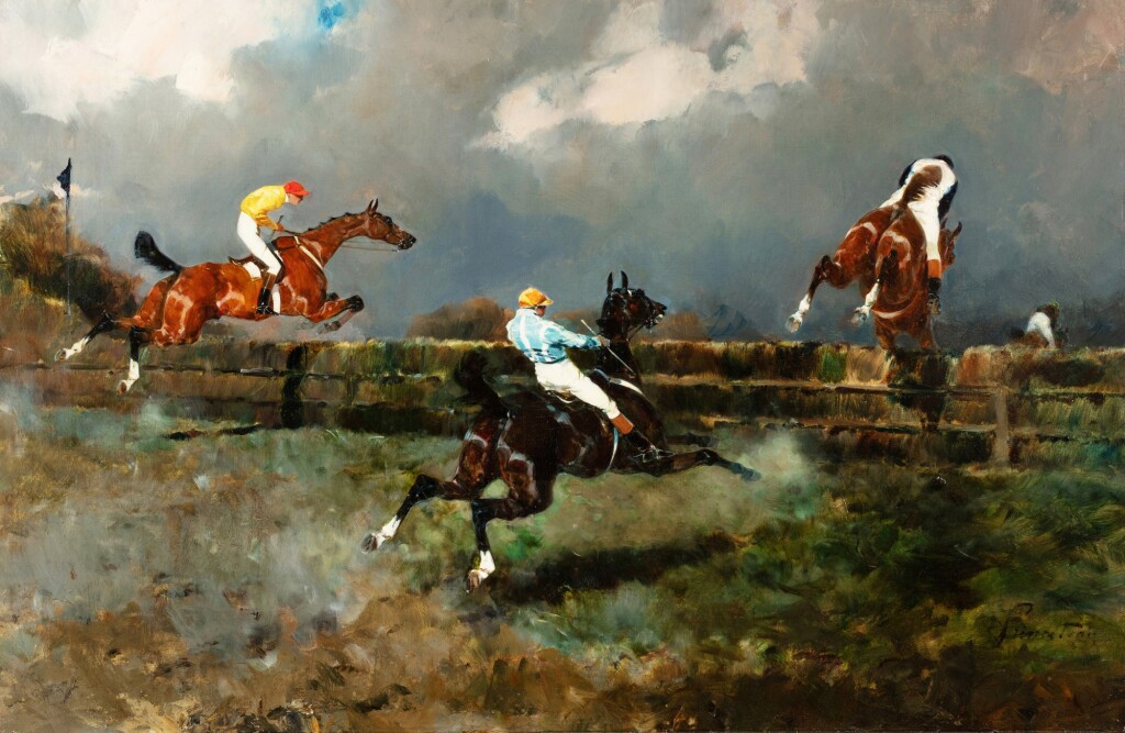 Rene Pierre Charles Princeteau : Le Steeple-Chase