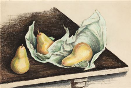 Katherine Shubert-Kuniyoshi Schmidt : Still Life with Pears.