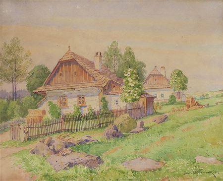 Jindrich Bubenicek : Village house