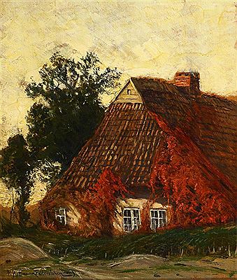 Franz Hoffmann-Fallersleben : Old Farmhouse