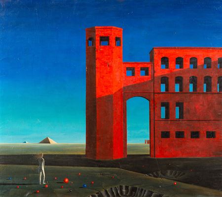 Manfred Kastner-Beerkast : Rote Architektur II