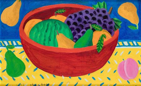 Philip Stanton : Still life of fruits