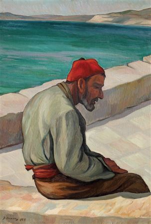 Dan Ialomiteanu : Ahmet Ali (On the Seafront at Balchik)