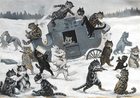 Louis William Wain : A Highway Robbery