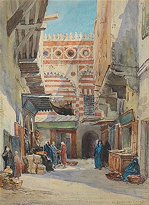 Ernest George : 'El Zordou, Cairo'