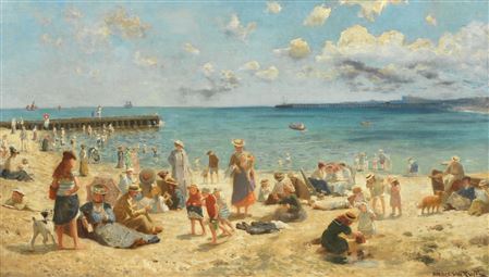 Horace van Ruith : Sunshine on the sands, Lowestoft