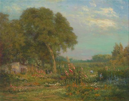 Mary Amanda Lewis : Morning in Del Monte Gardens