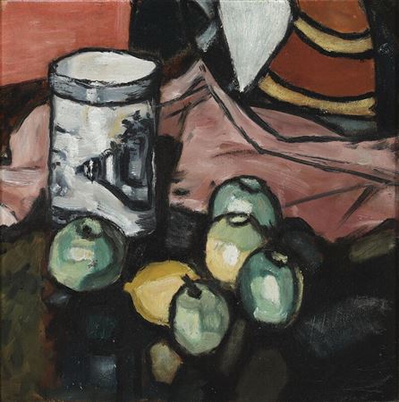 Ellen Fischer : Still life with fruits