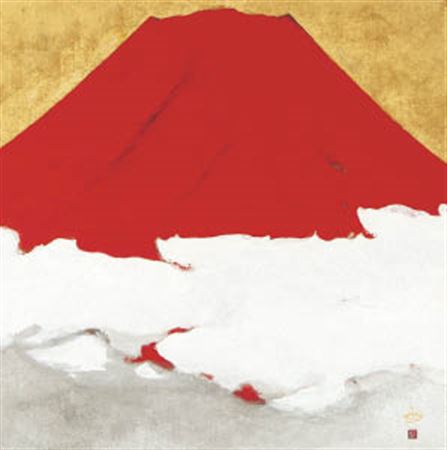 Yuji Murakami : Red Mt. Fuji