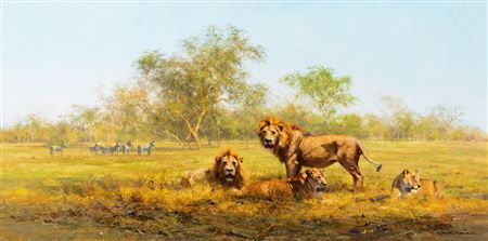 David (Richard David) Shepherd : Evening in the Luangwa (1977)