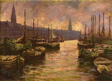 Josef Dederichs : City harbor