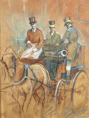 Antoine La Boulaye : Prince Philip, Duke of Edinburgh in a carriage.