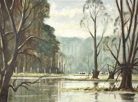 Wilfred Haughton : Flooded Fields