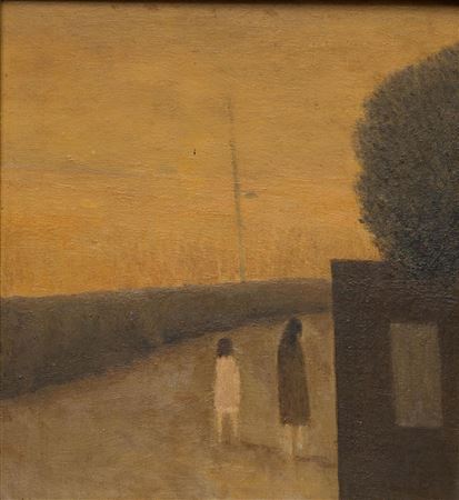 Metten Teunis Koornstra : Two figures on a pad