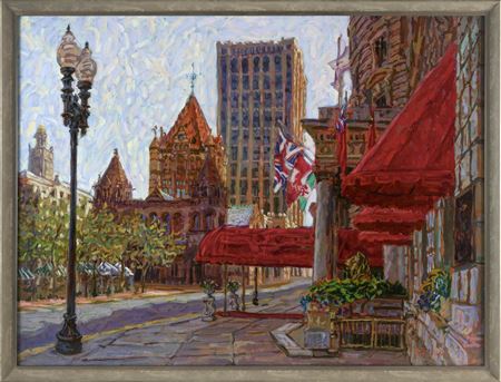 Charles Tersolo : Copley Square, Boston.