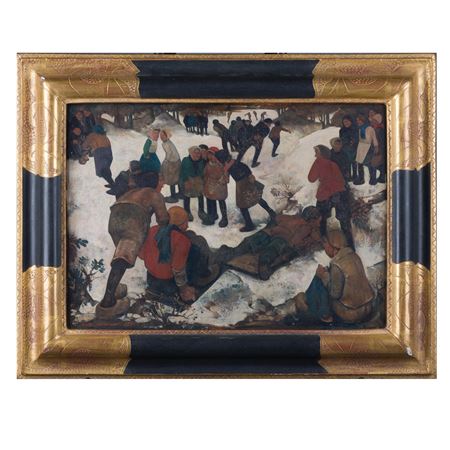 Willem Van Den Berg : Winter scene