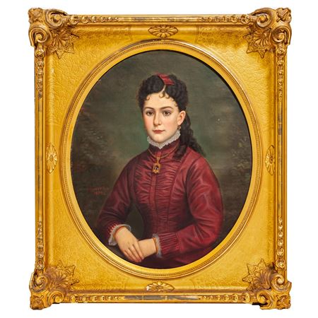 Louis Lussier : Portrait of Miss Holburton