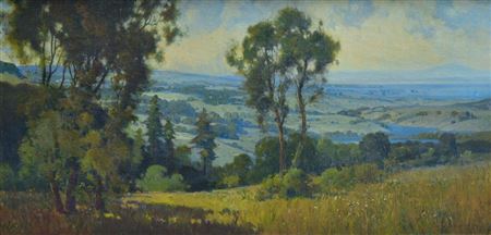 Percy (Henry Percy) Gray : View Across the Valley