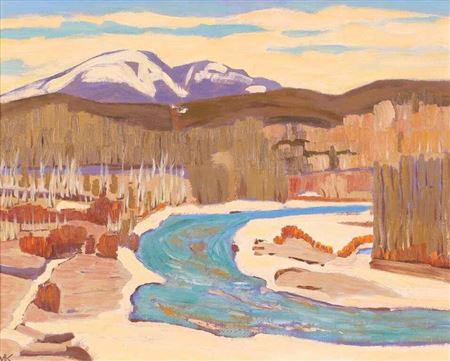 Mary Kerr : ELBOW RIVER, APRIL