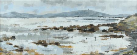 William AJ O'Neill : 'LOUGH SHORE, STRANGFORD'