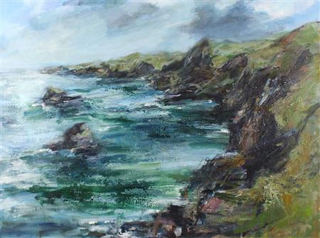 Joanna Commings : CLIFFS NEAR TREBARWITH