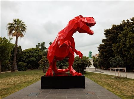 Richard Orlinski : T-Rex red