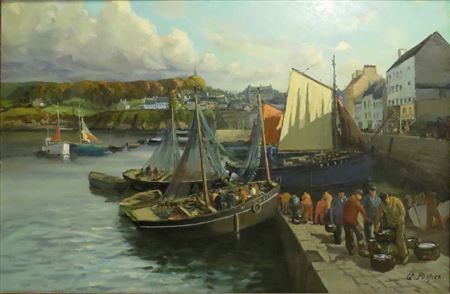 Gaston Pottier : Breton port