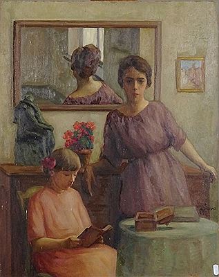 Alfred Duriau : The education of a young girl