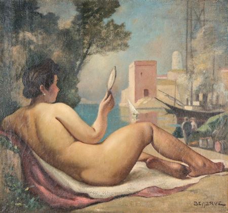 René Besserve : Odalisque