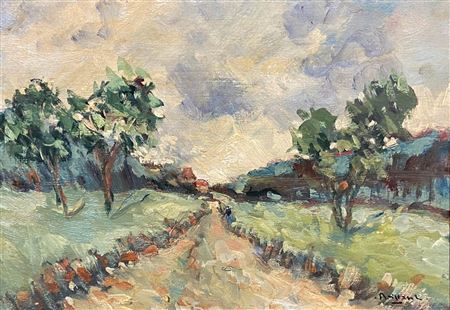 André Villaret : Road in the coutryside