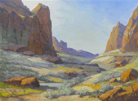 Peter Winthrop Sheffers : GATES OF THE CANYON