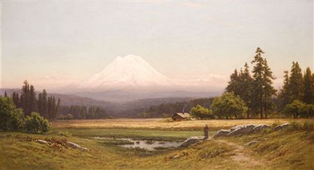 Raymond Dabb Yelland : ''Mount Tahoma'' (Mount Rainier)