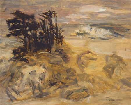 Albert Clarence Runquist : ''Shore Trees''