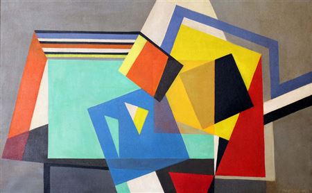 Handrio : Abstract Composition 3, 1981