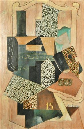 Jean Loison : A cubist composition