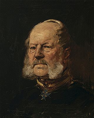 Peter Johann Theodor Janssen : Portrait of Karl Eberhard Herwarth von Bittenfeld