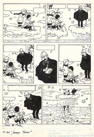 Johan De Moor : L'aventure de journal Tintin - 40 ans de Bande Dessinée