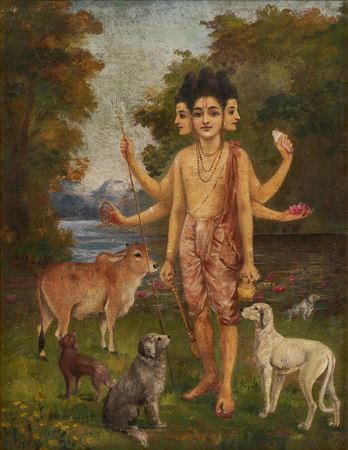 Raja Ravi Varma : Dattatreya