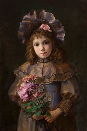 Ricardo Maria Navarrete : 'Portrait of a Girl'.