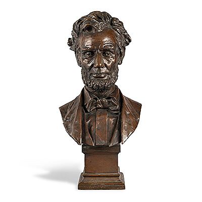 George Bissell : Bust of Abraham Lincoln