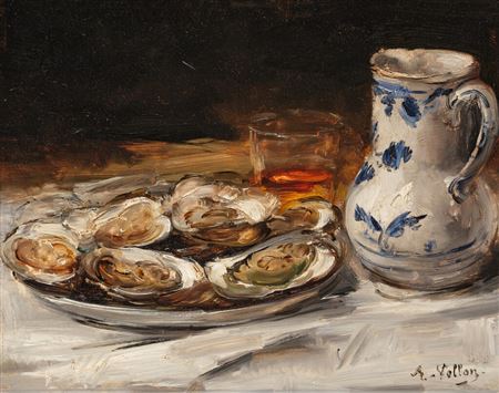 Antoine Vollon : Still Life with Oysters