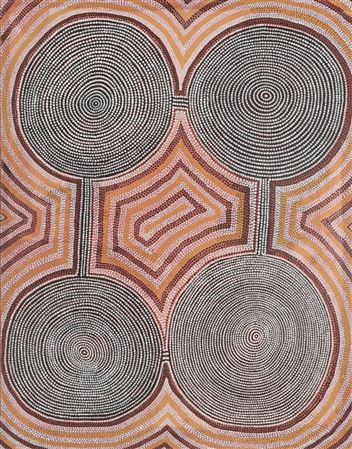 George Ward Tjungurrayi : Numinya, 1977