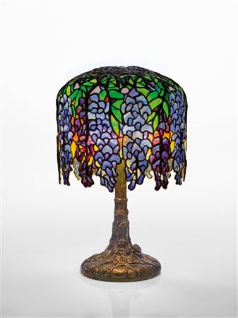 Tiffany Studios : 'Pony Wisteria' Table Lamp