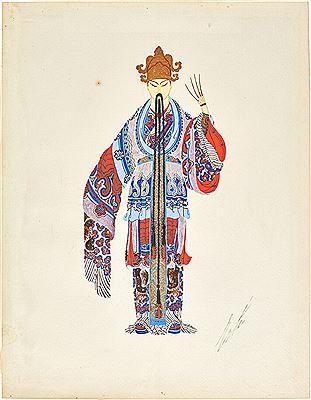 Romain (Erte) De Tirtoff : Chang-Ti