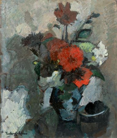 Ilse Tesdorpf-Edens : Flowers in a Vase.