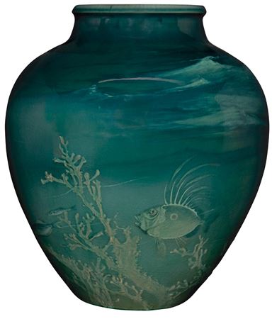 William Purcell McDonald : Underwater Scene  vase