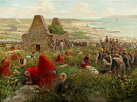 Thomas Marie Madawaska Hemy : An Aran Funeral: Inishmaan