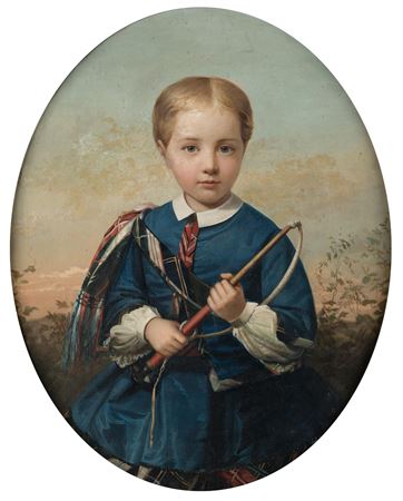 Ricardo Balaca y Orejas-Canseco : Portrait of a boy with riding crop