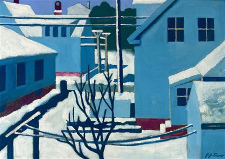 Jackson Lambert : 'Winter, Provincetown'