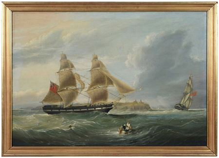 Joseph Heard : The Horatio, Capt. Jos. Sparks/off the Lizzard Point